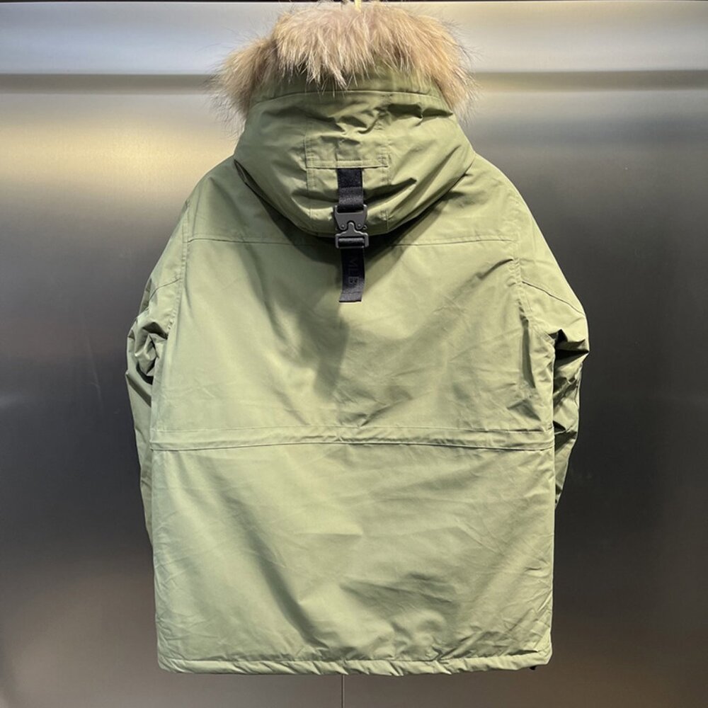 MLB Olive Green Down Jacket - Picture 2 of 9